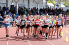 Womens under-17s  Northern 3 Stage Road Relay, SportsCity, Manchester. Photo: David T. Hewitson/Sports for All Pics